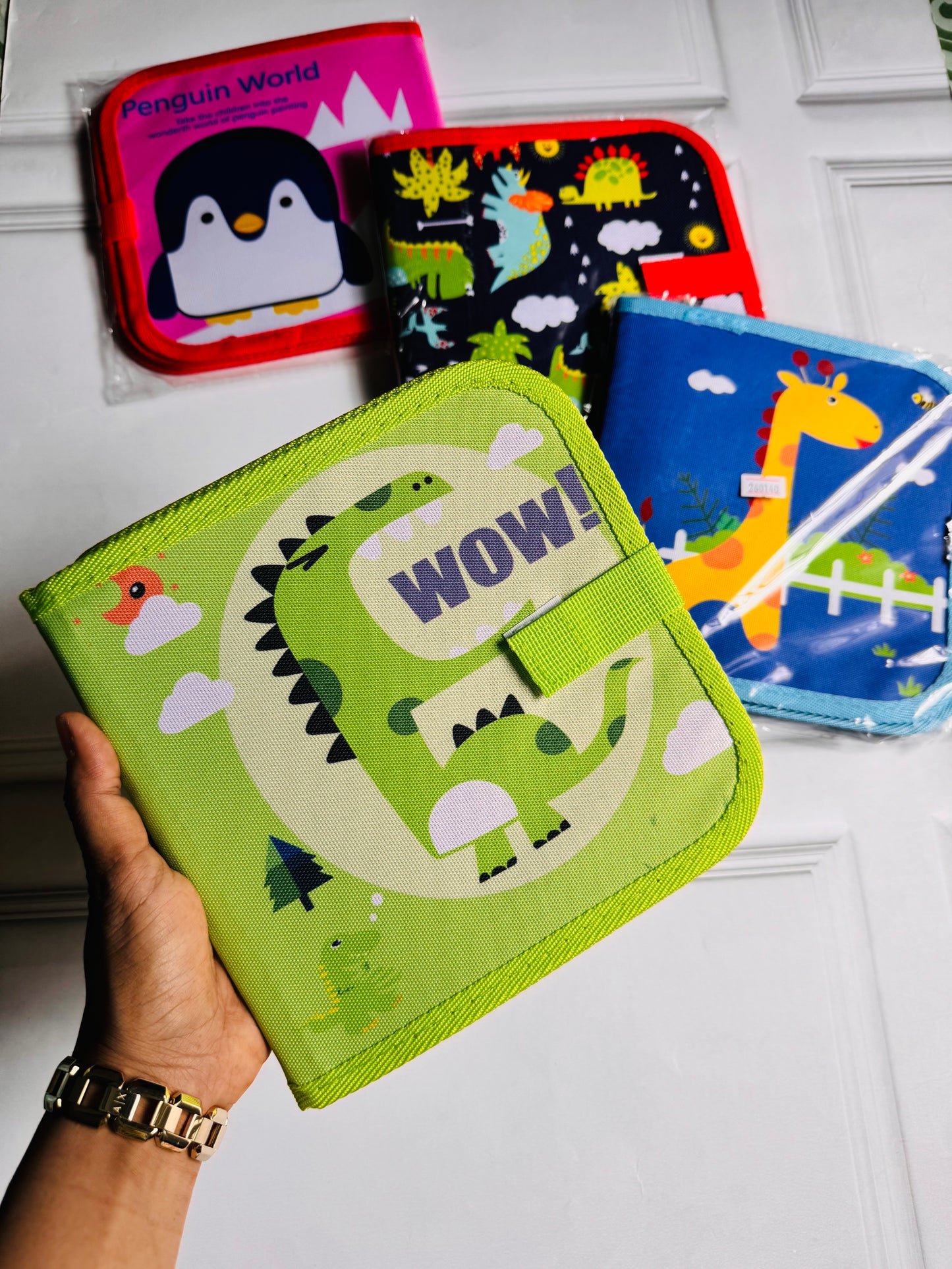 Reusable Chalk Doodle Book for Kids – With Pens & Wipes