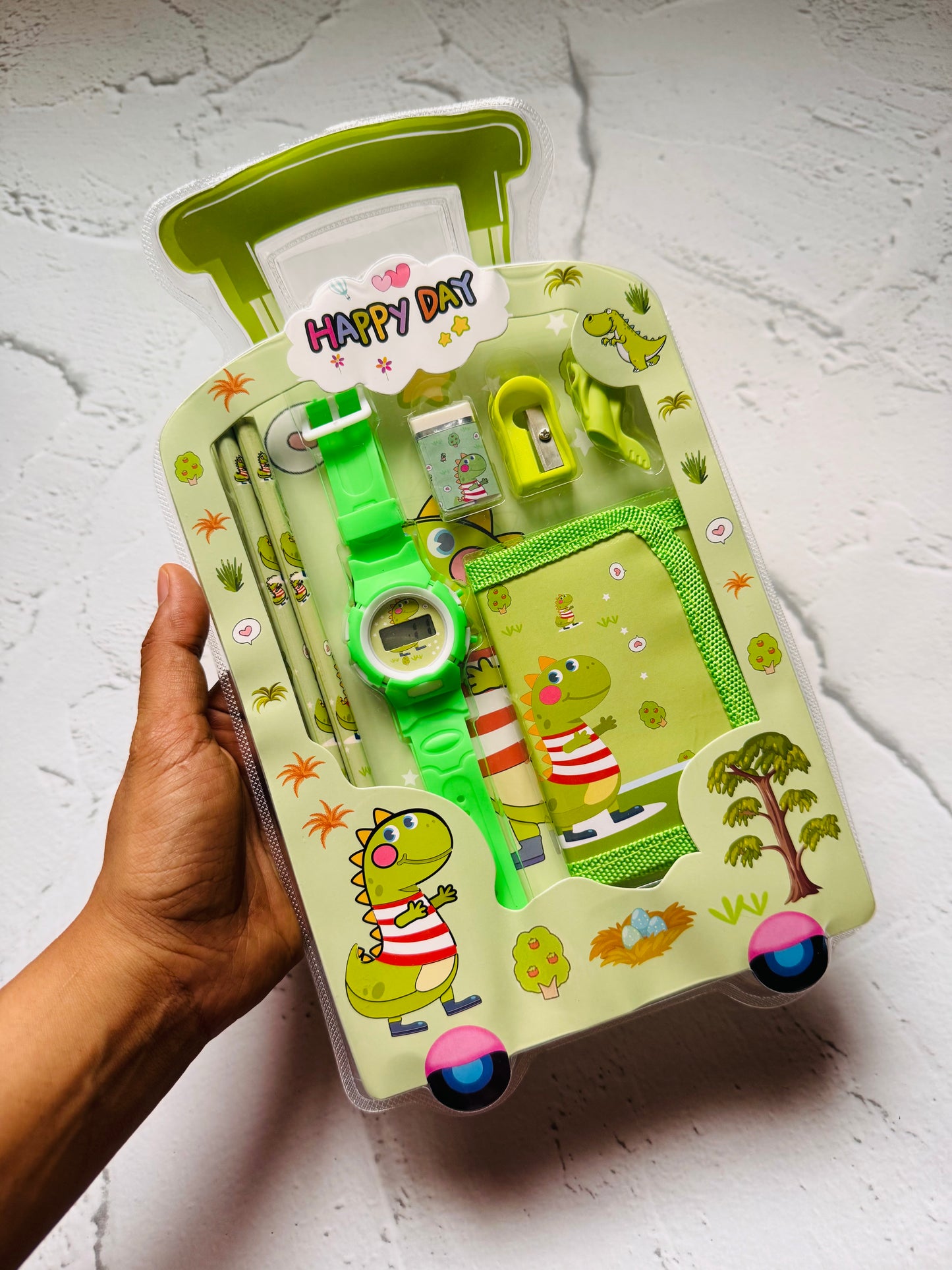 Kids Gift Hamper with Watch | Stationery Set Theme Kit