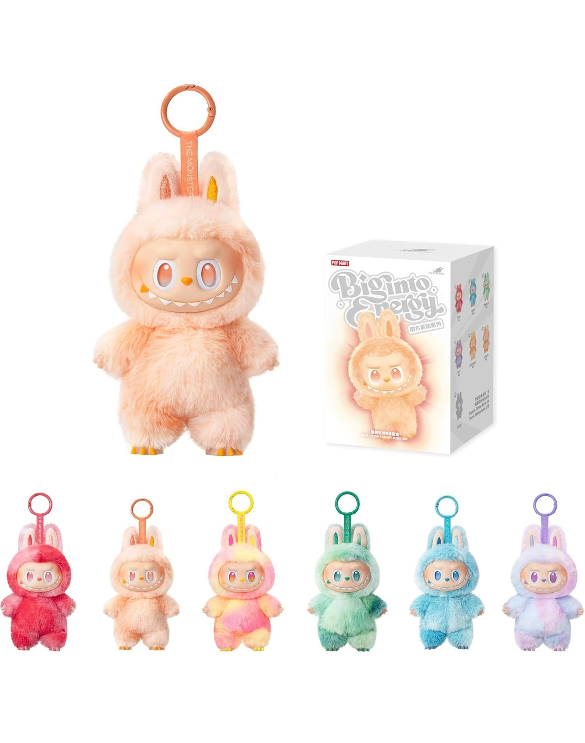 Labubu Blind Box - BigInto Energy Series | Labubu Dolls | With Keychain