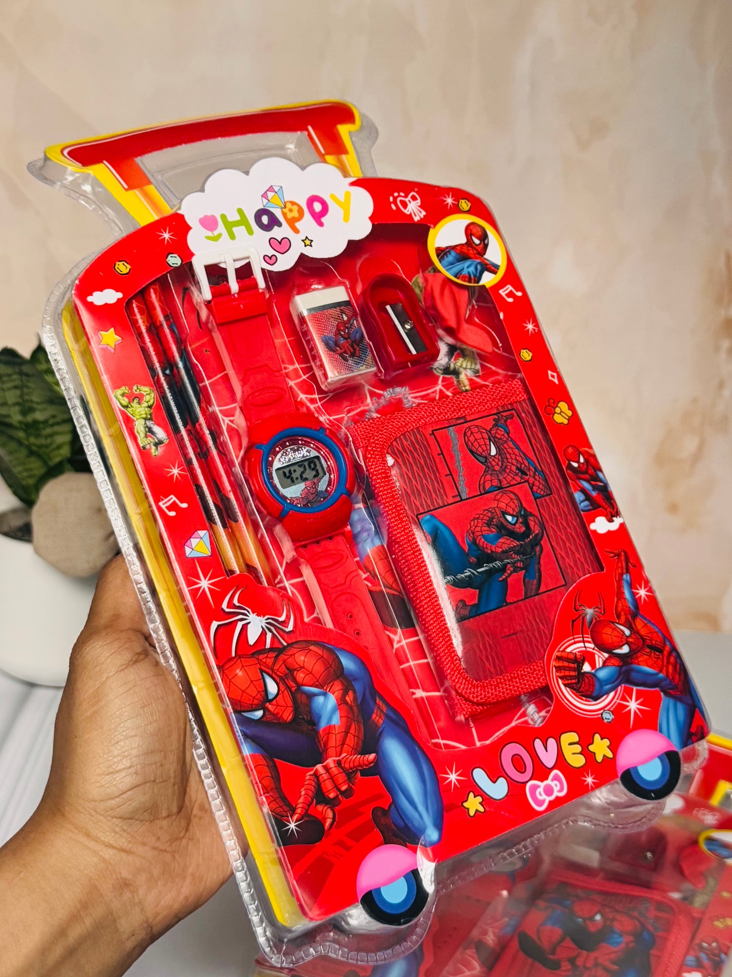 Kids Gift Hamper with Watch | Stationery Set Theme Kit