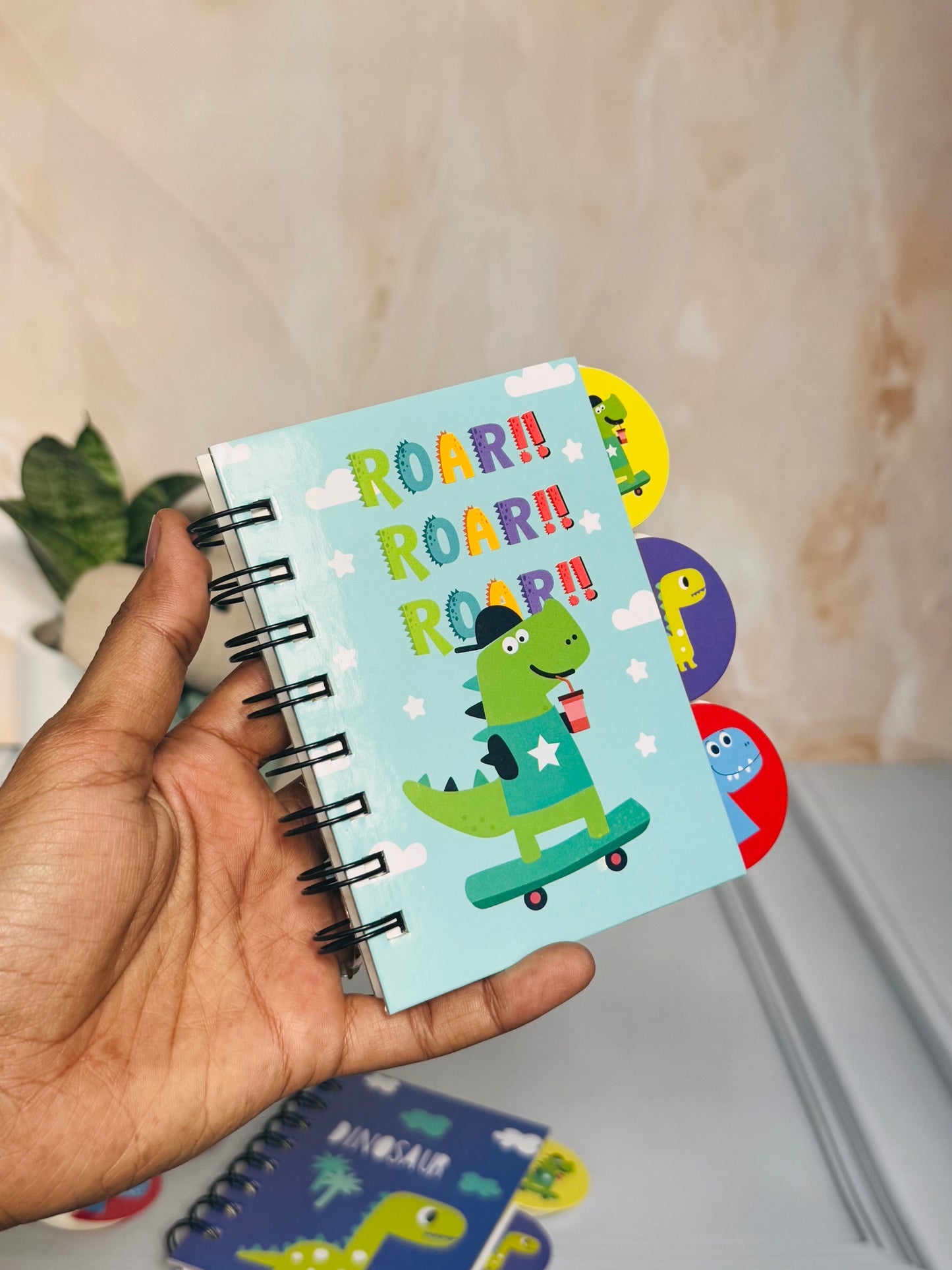 Dino Spiral Diary A6 | Kids Dinosaur Notebooks