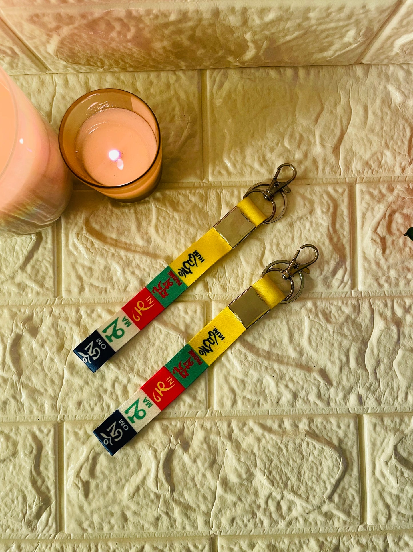 Tibetan Prayer Flag Keyring