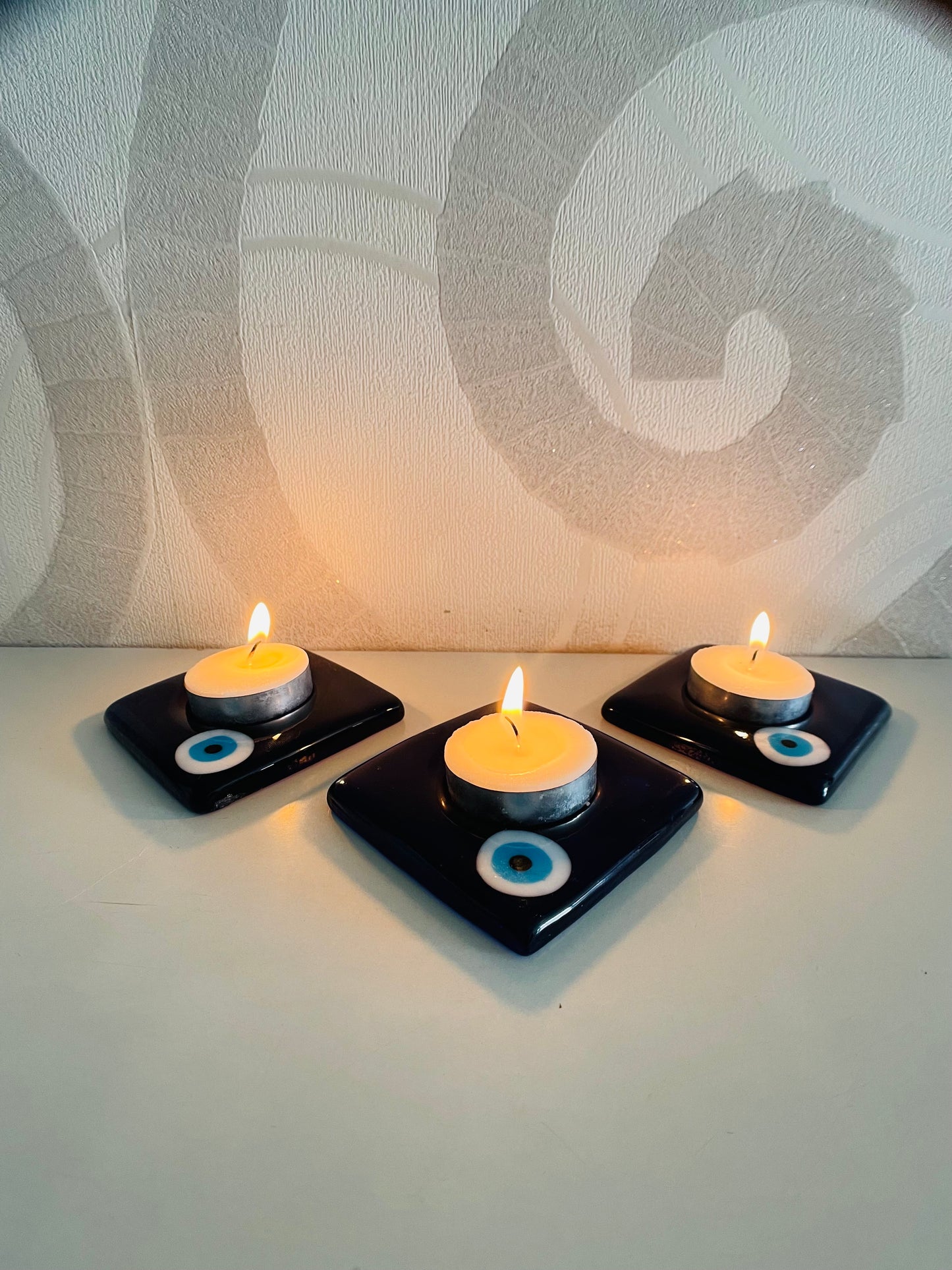 Turkish Evil Eye Tealight Candle Holder/Stand/Diya Stand