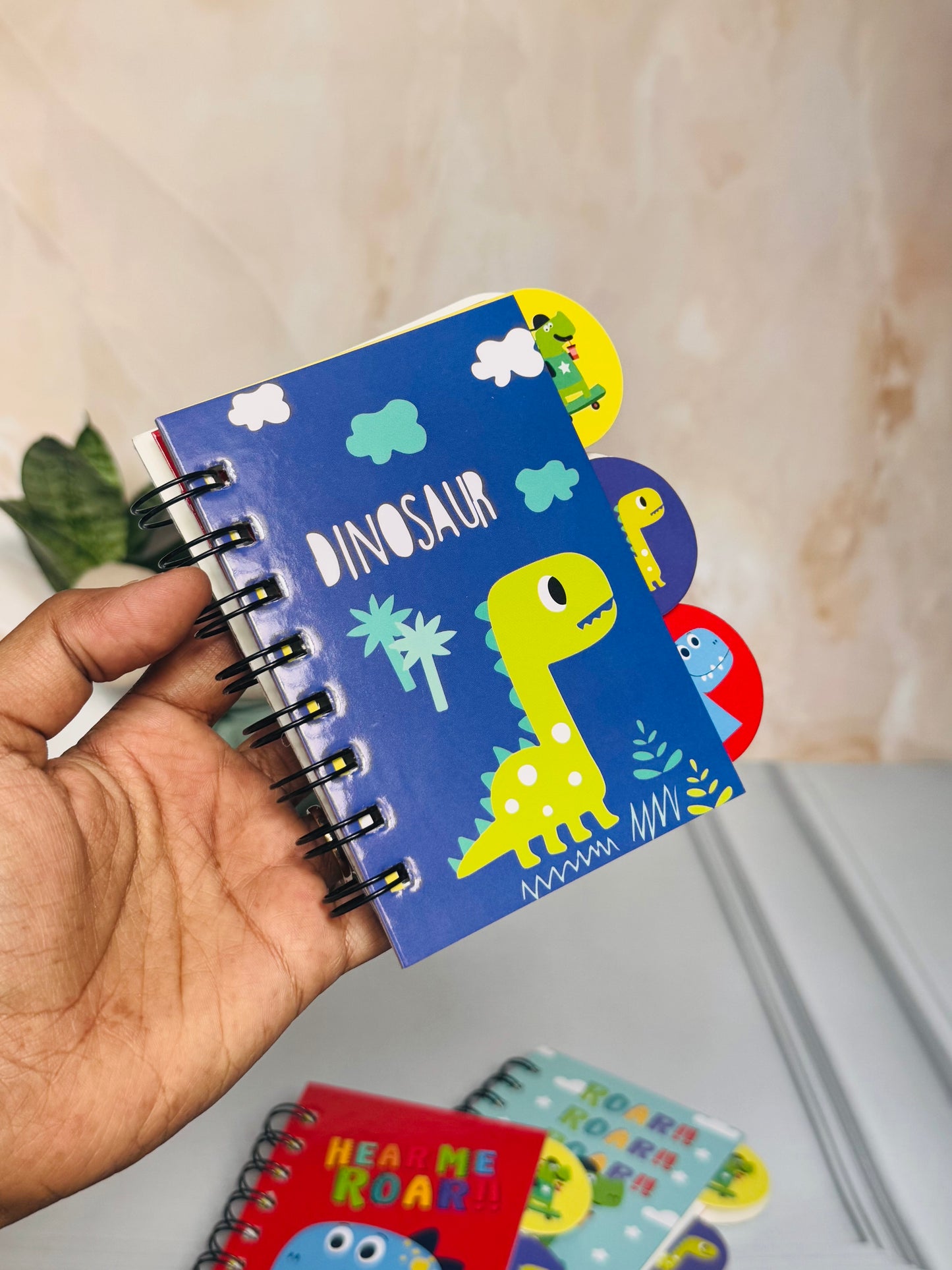 Dino Spiral Diary A6 | Kids Dinosaur Notebooks