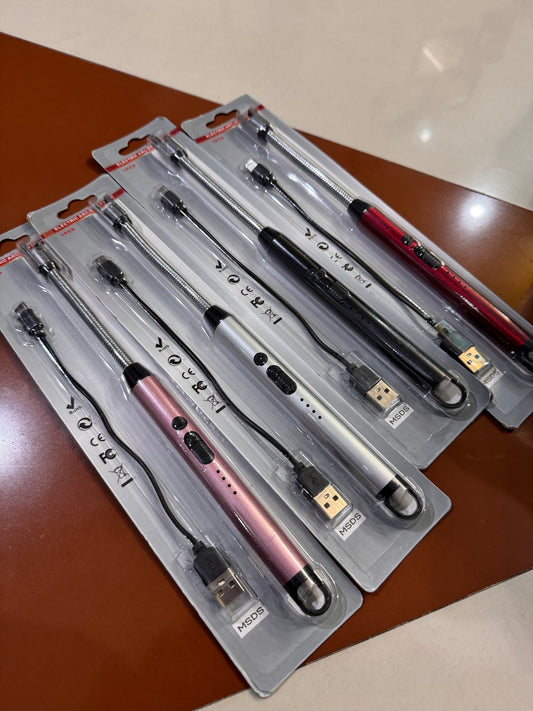 USB Rechargeable Electric Lighter | Arc Lighter for Candles and Kitchen Stove