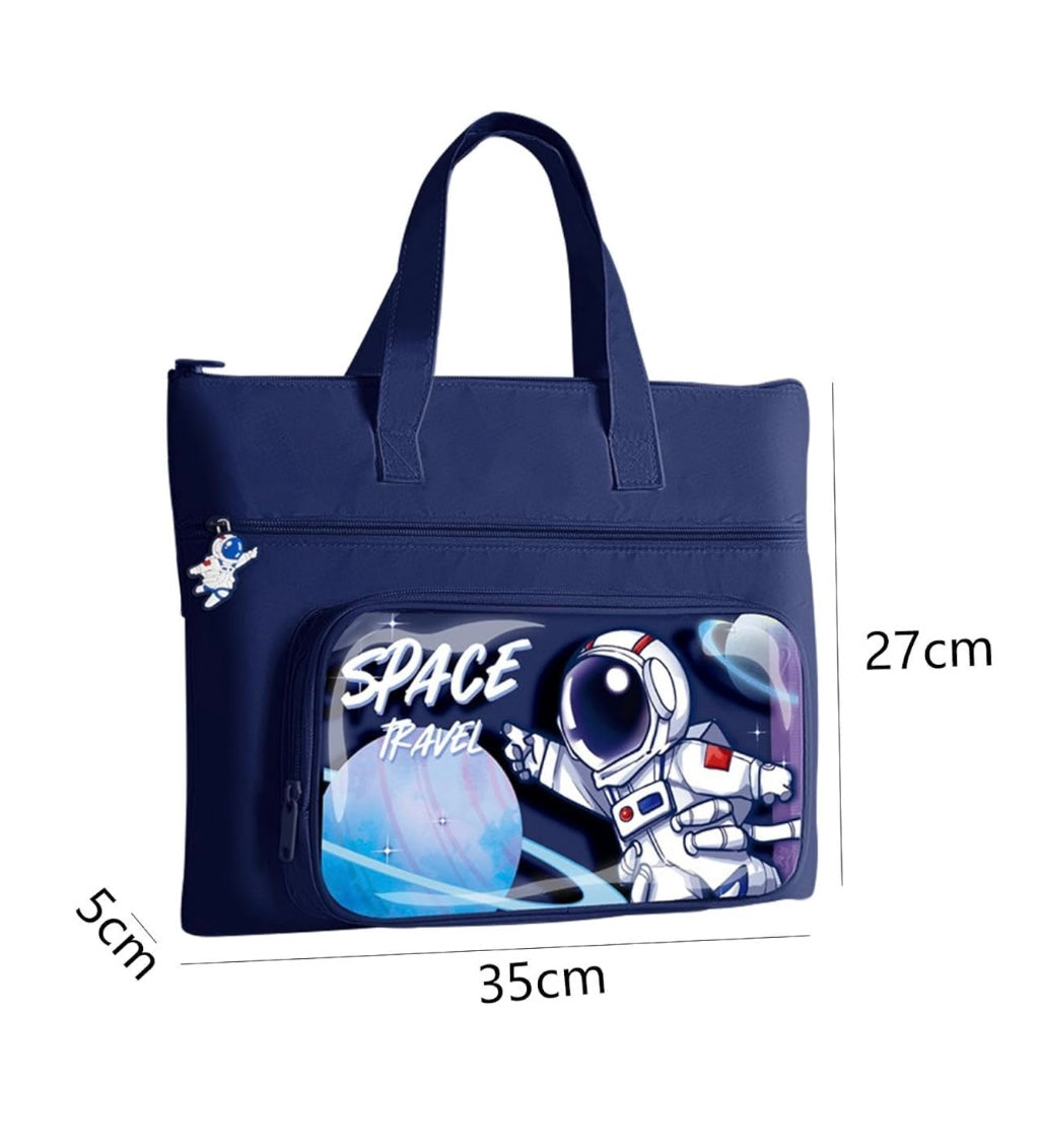 Cute Printed Tote Bags for Kids – Waterproof School & Activity Handbag with Zipper