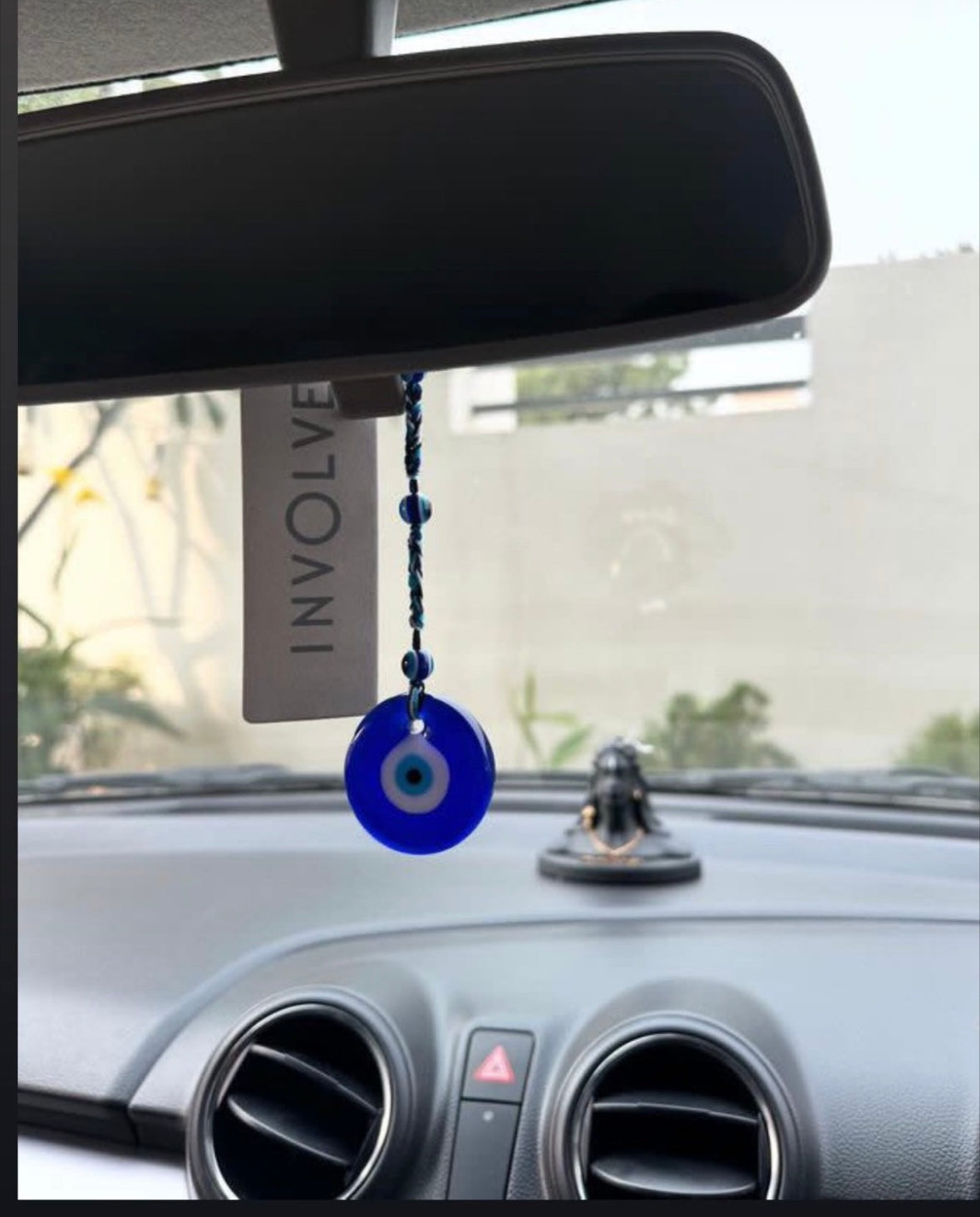 Turkish Evil Eye Amulet Car Hanging - Blue