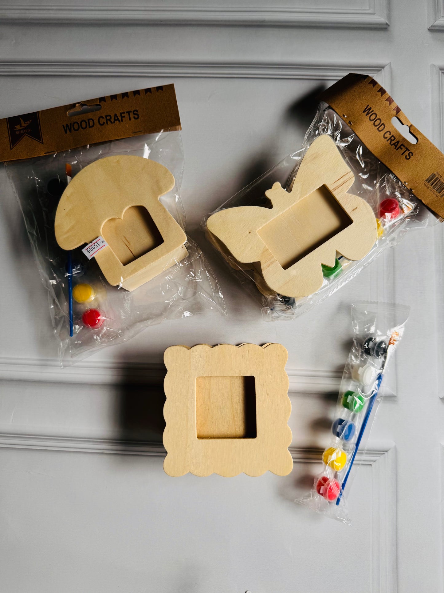 DIY Painting Kit | Wooden Penstand + Photo Frame | Craft Kit for Kids
