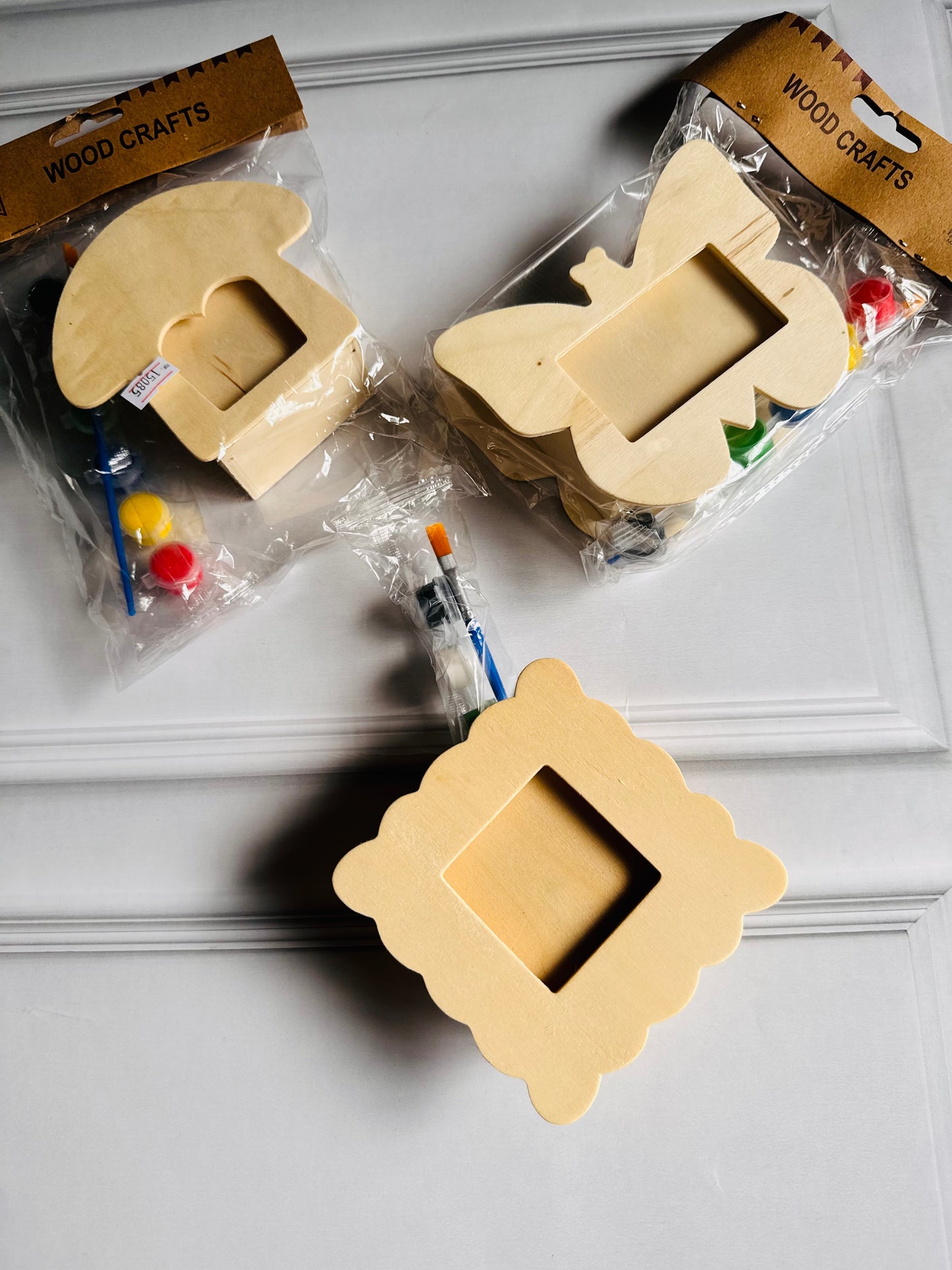 DIY Painting Kit | Wooden Penstand + Photo Frame | Craft Kit for Kids
