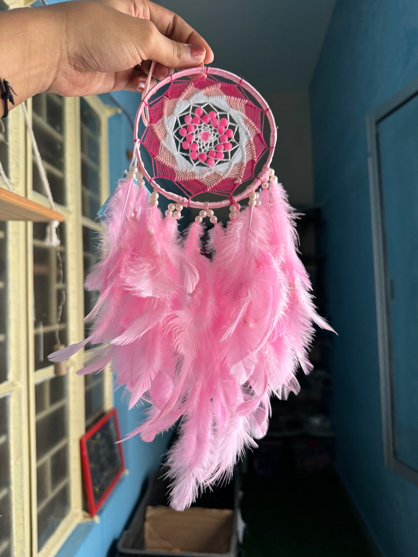 Shades of Pink Medium Dreamcatcher