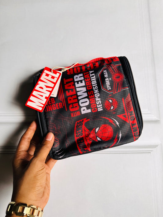 Marvel Utility Bags | Travel Essential Pouch | Toiletries Bag Organiser for Kids