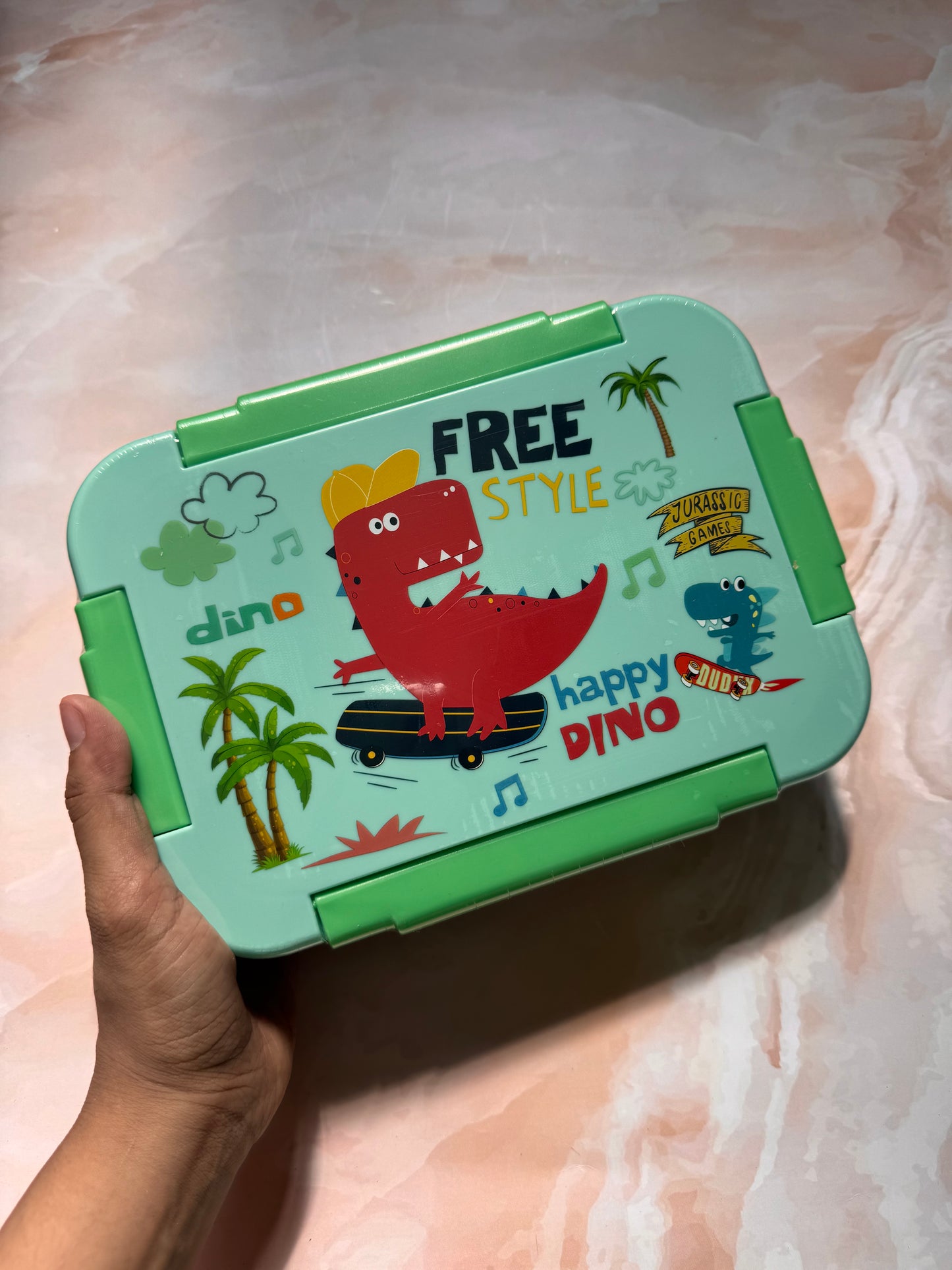Moontalk Premium Compartment Lunch Box For Kids – Leakproof | Stainless Steel BFA Free