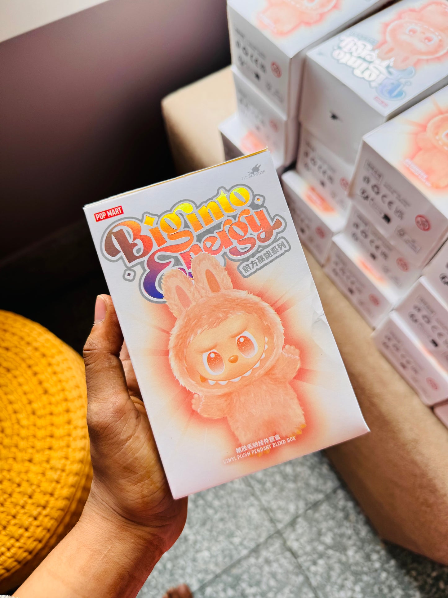 Labubu Blind Box - BigInto Energy Series | Labubu Dolls | With Keychain