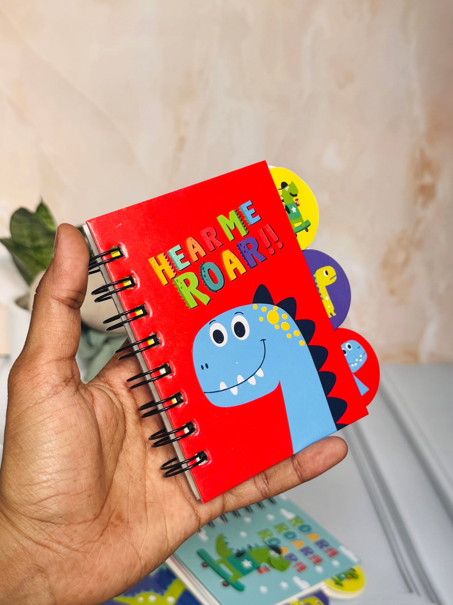 Dino Spiral Diary A6 | Kids Dinosaur Notebooks