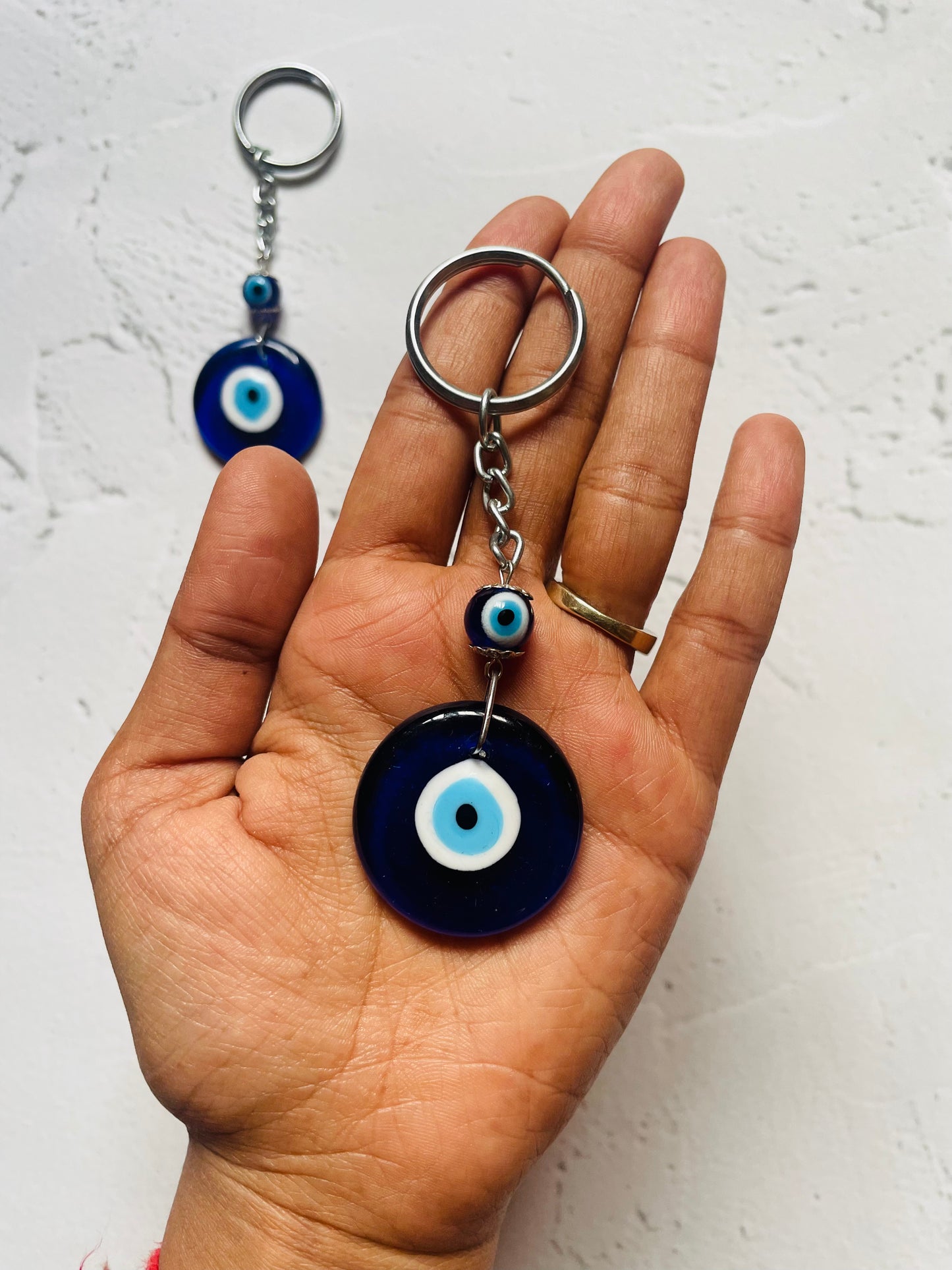 Turkish Evil Eye Keychain