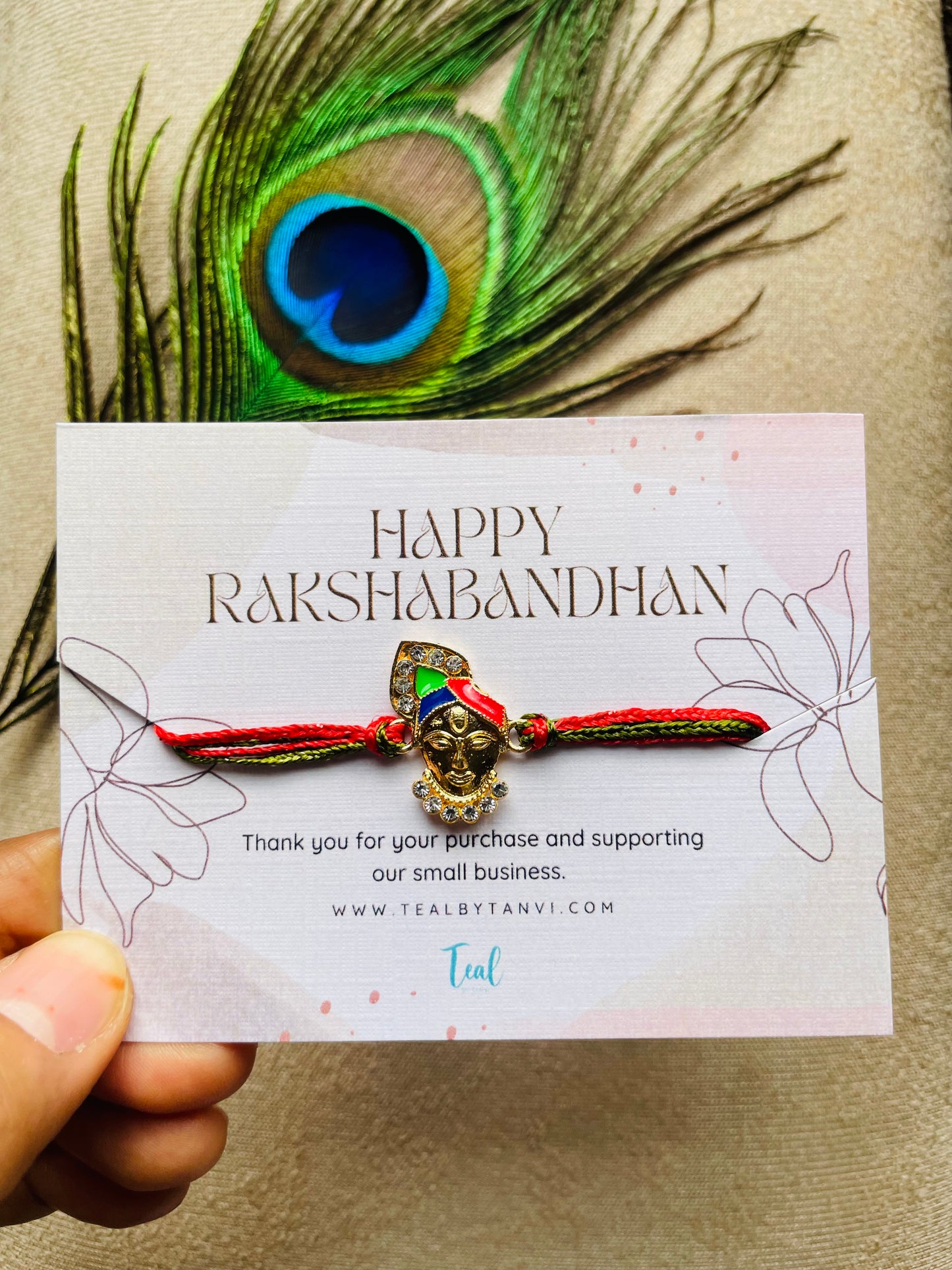 Krishna Charm Rakhi