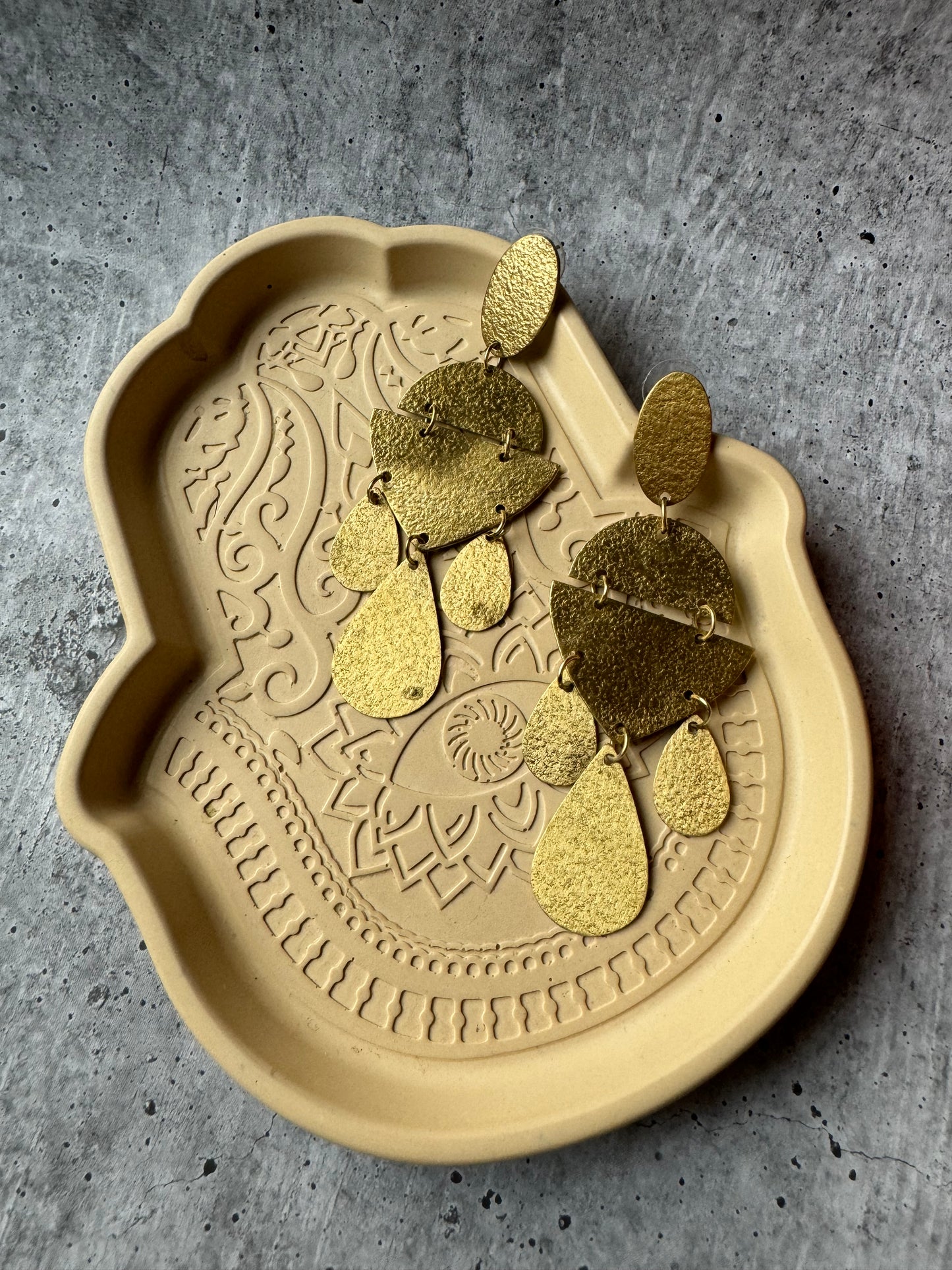 Premium Quality Brass Designer Dangler Earrings