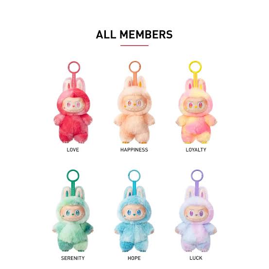 Labubu Blind Box - BigInto Energy Series | Labubu Dolls | With Keychain