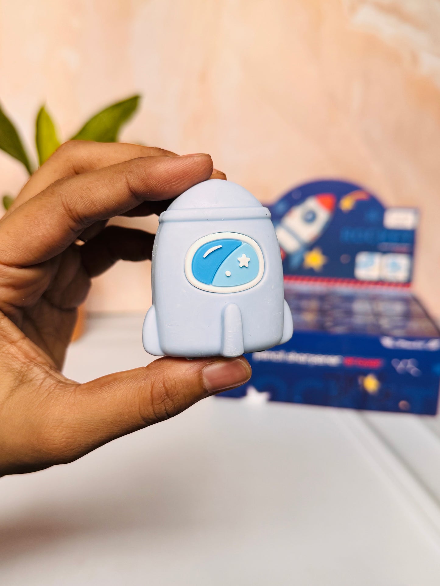 Space Rocket Sharpener+Eraser | 2-in-1 Sharpener | Premium Quality