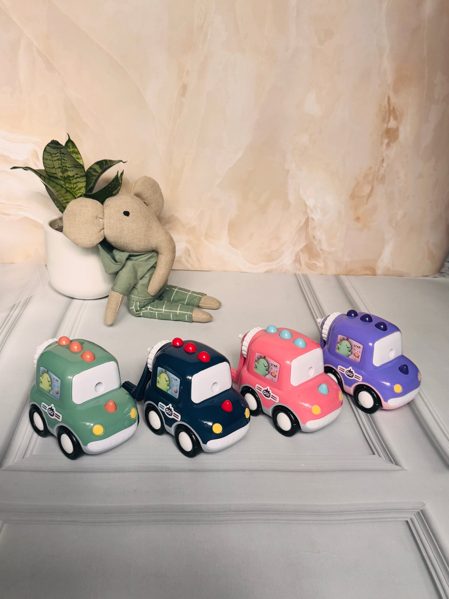 Dinosaur Table Sharpener | Manual Stationery Toy | Cute Car Shape Sharpener