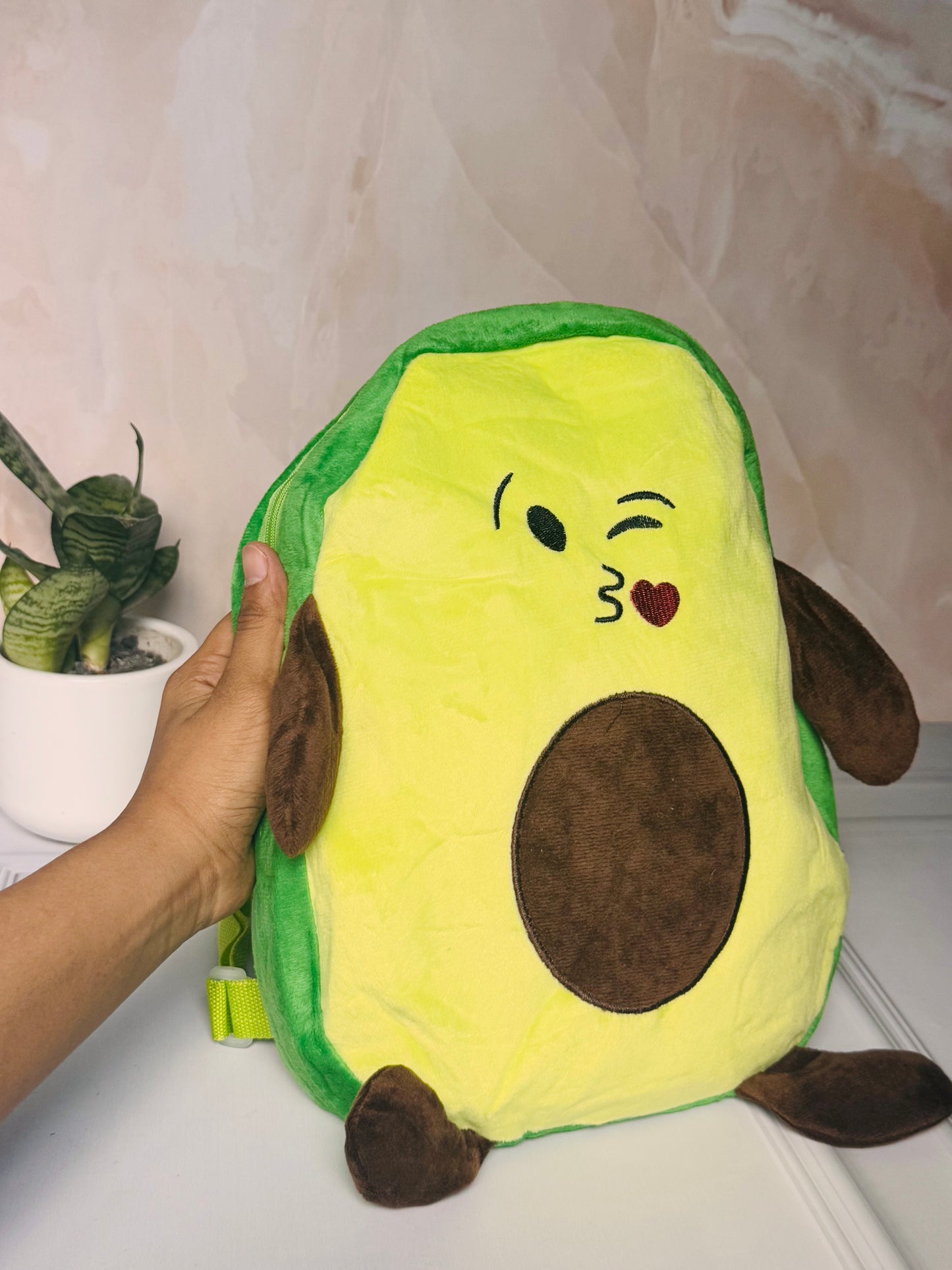 Kids Avocado Backpack | School Bags