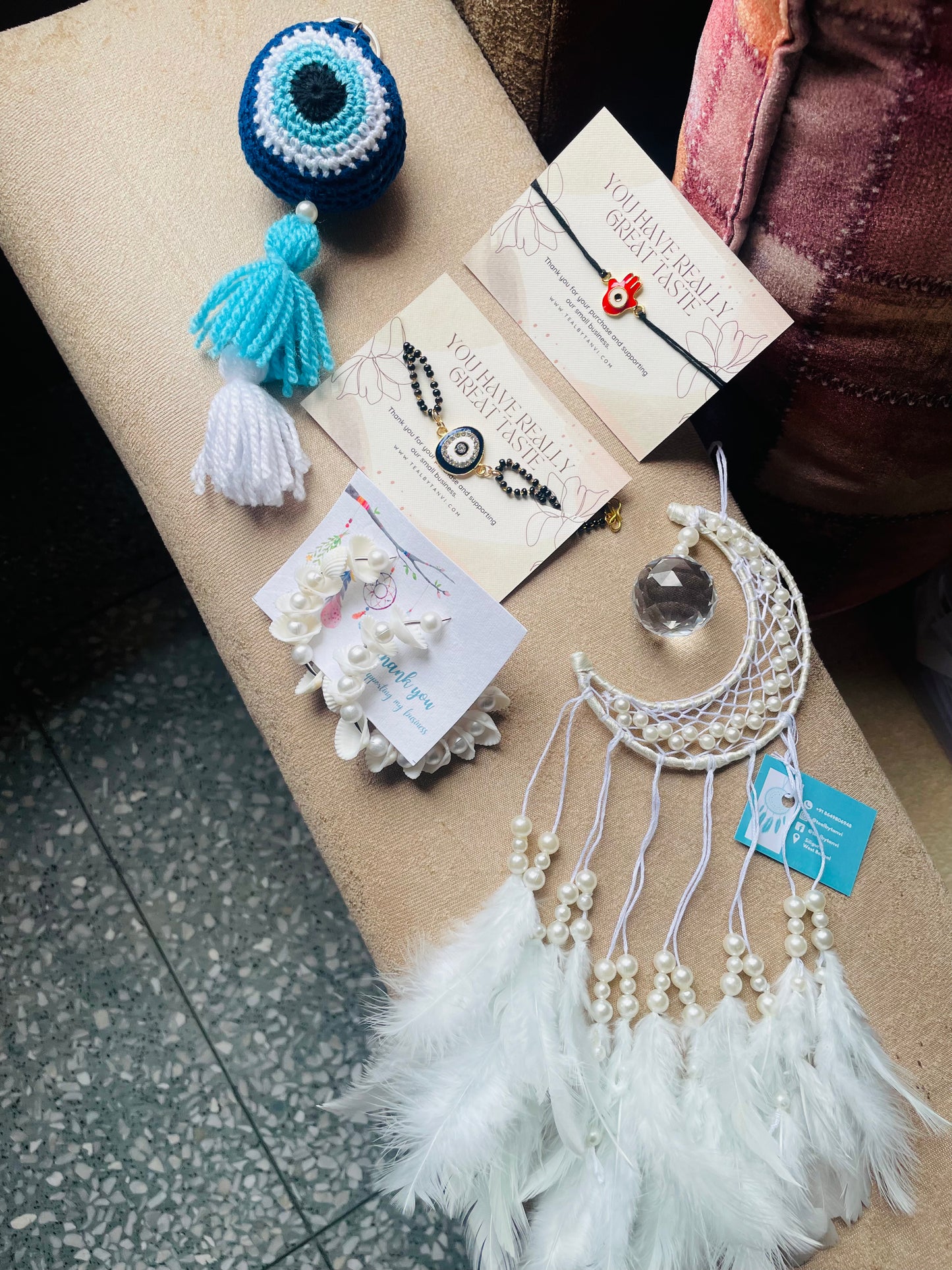 Feelin’ pretty! Gift Hamper Combo - Teal By Tanvi