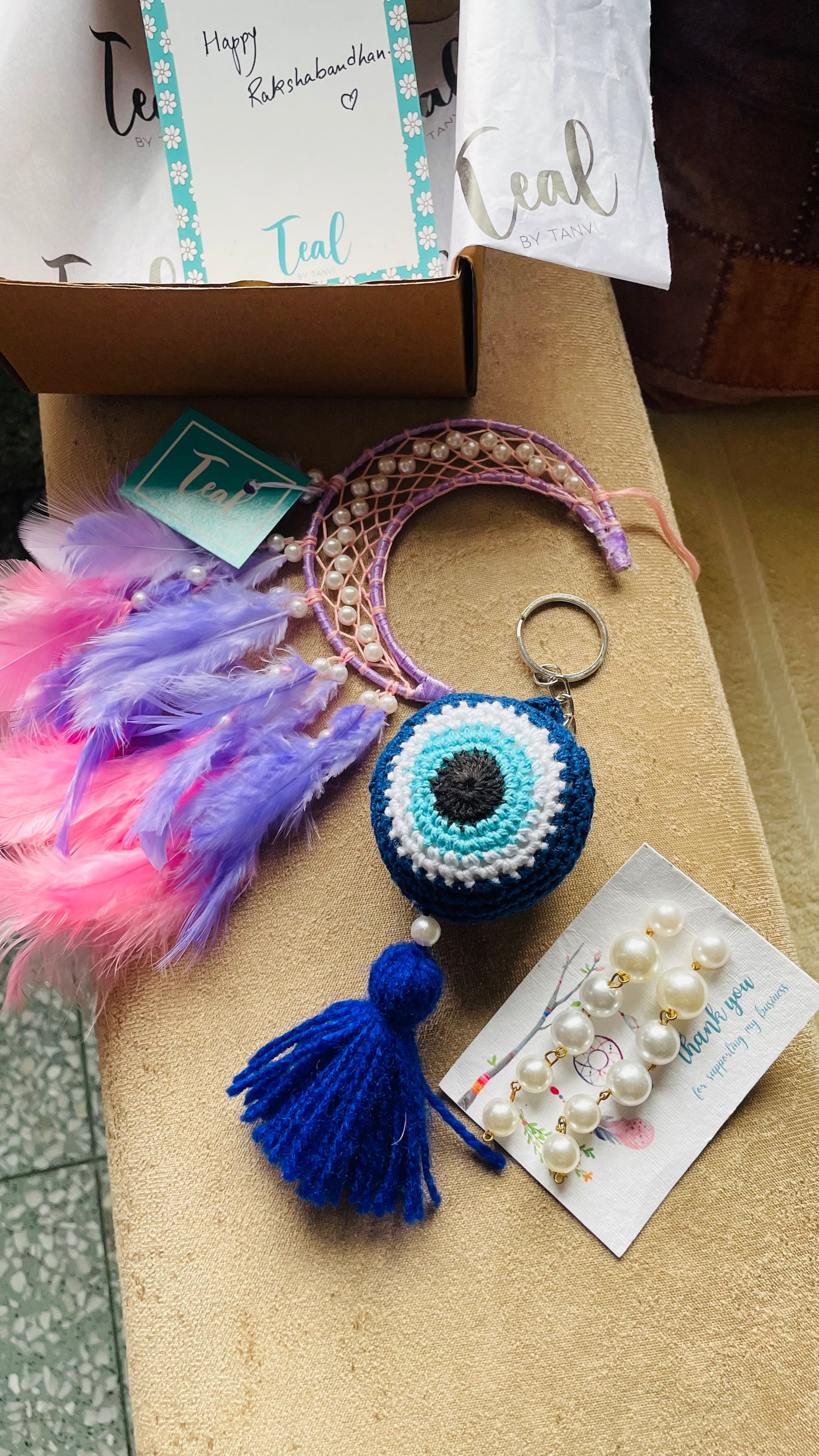 Mooncatcher Gift Hamper Combo - Teal By Tanvi