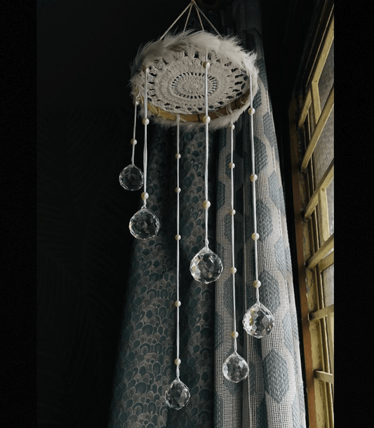 Crystal Suncatcher - Teal By Tanvi