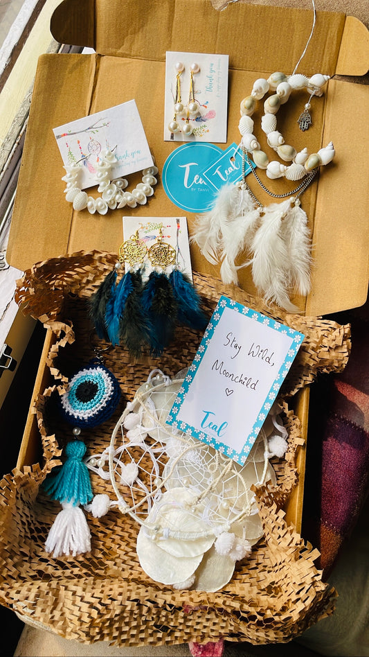 Hey Gorgeous! Premium Gift Hamper Combo - Teal By Tanvi