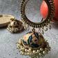 Premium Quality Imitation Meenakari Pearl Jhumki Earrings