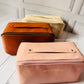 Premium PU Leather Waterproof Cosmetics Organizer Pouch | Travel Toiletries Bag