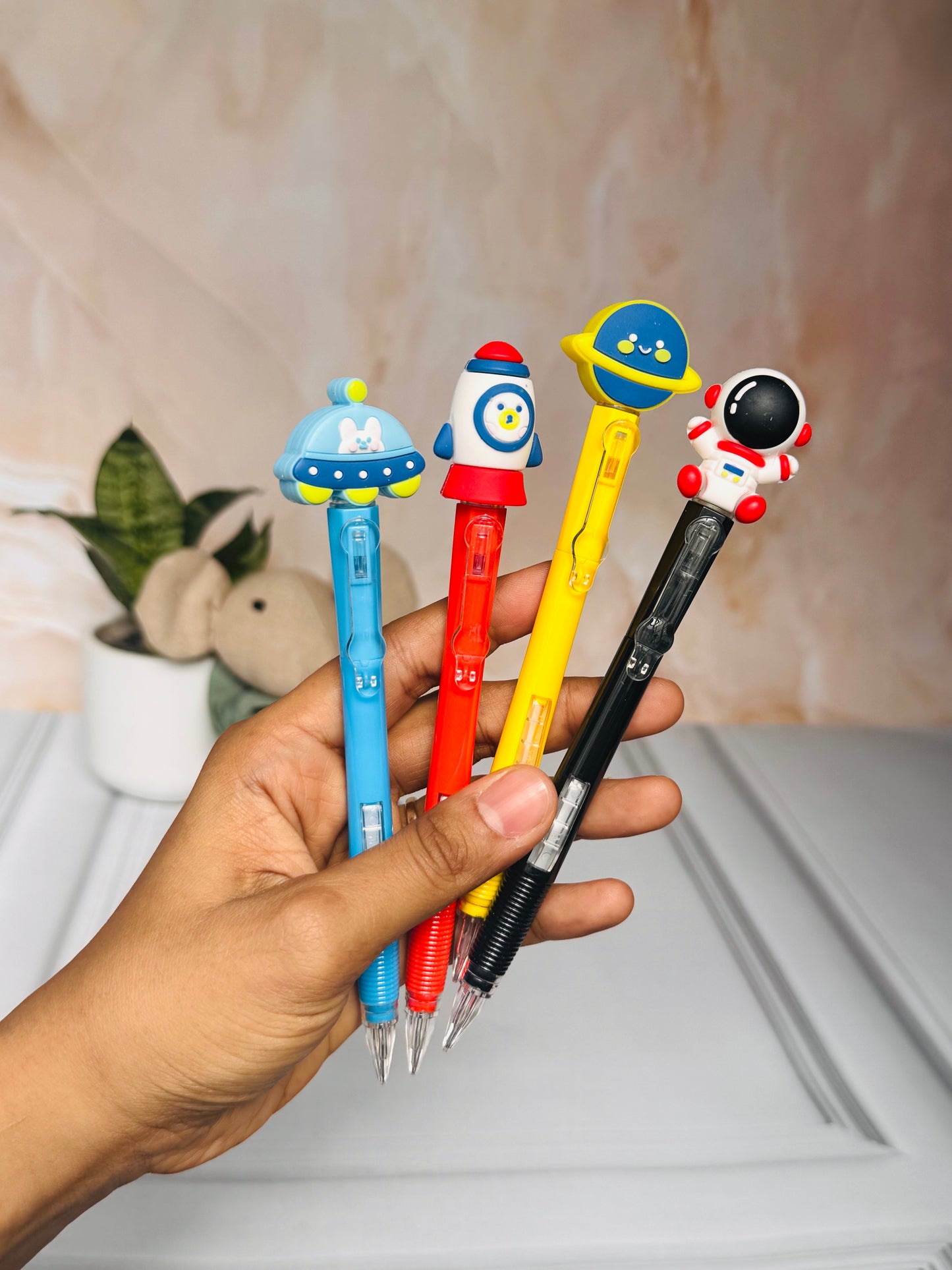 Fancy Lead Clutch Pencils - Space Theme
