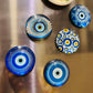 Evil Eye Round Fridge Magnet