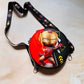 Round Sling Bag | Kids Round Bag | Space Rocket, Iron Man