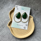 Premium Quality Green Stone Work Designer Earrings