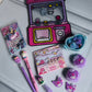 Kids Gift Hamper - Stationary Set Purple Theme