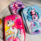 3D Unicorn Pencil Pouches for Kids | Hard Shell + Matte Finish | Unicorn, Mermaid Theme