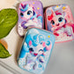 3D Unicorn Pencil Pouches for Kids | Hard Shell + Matte Finish | Unicorn, Mermaid Theme