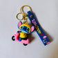 Stitch Cartoon Keychain with Strap