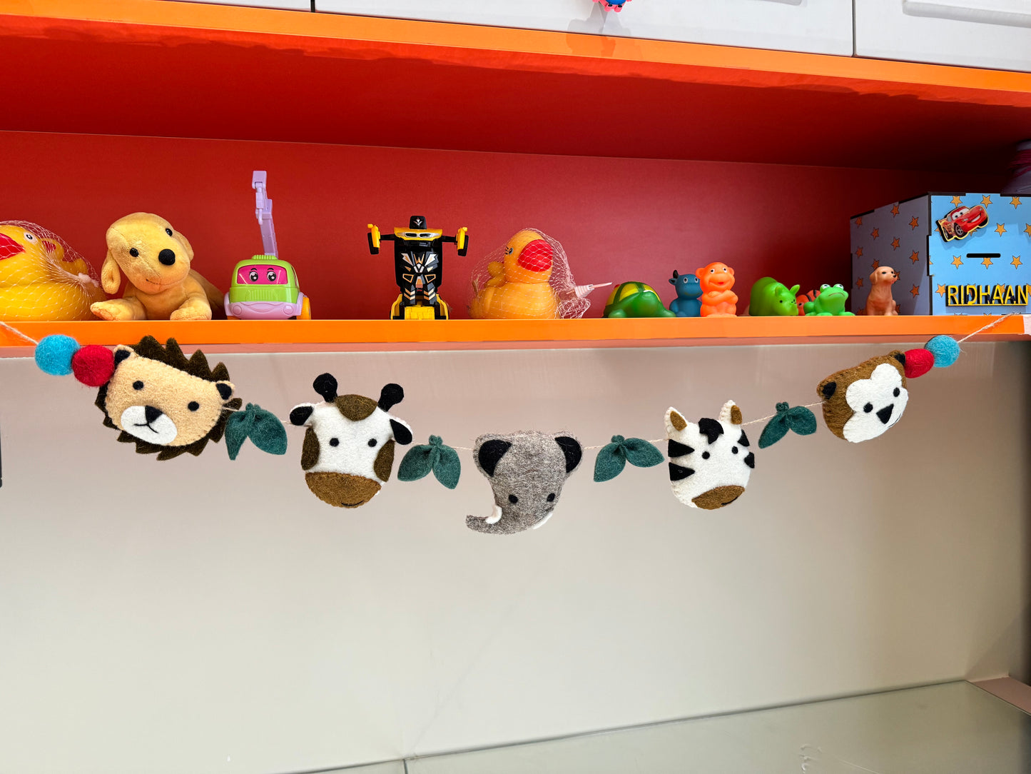 Felt Animals Hanging for crib/wall - Baby/Kids Room Decor