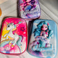 3D Unicorn Pencil Pouches for Kids | Hard Shell + Matte Finish | Unicorn, Mermaid Theme