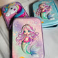 Premium 3D Unicorn Pencil Pouches for Kids | Hard Shell + Glossy Finish | Unicorn, Mermaid Theme