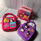 Barbie and Kuromi DIY Sling Bag | With Interchangeable Badges & Funky Chain Handle | Purse With Adjustable Belt