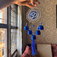Decorative Om Hanging with Bells & Tassel | Windchime