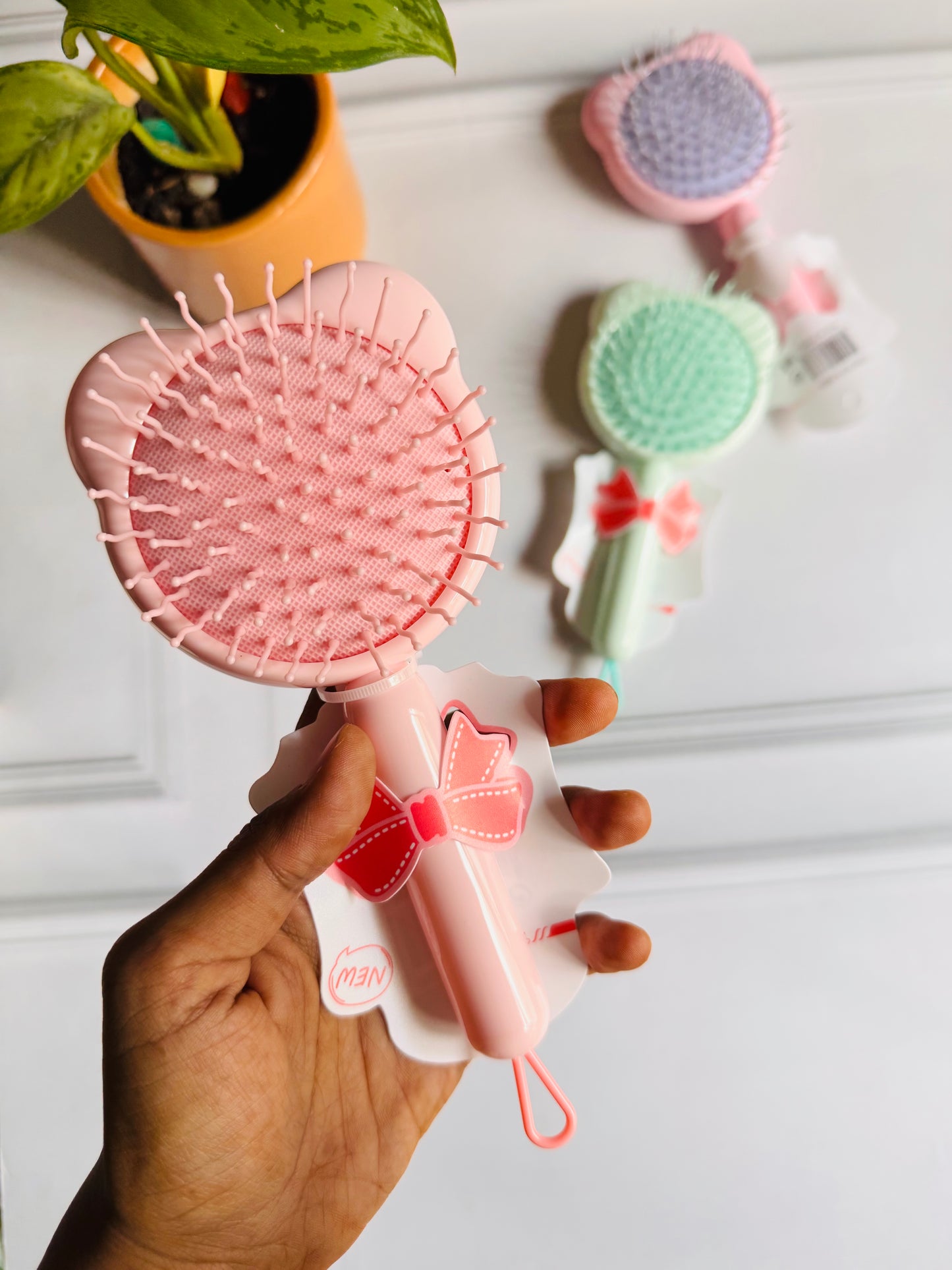 Cute Glitter Hair Brushes for Kids | Hair Comb for Girls