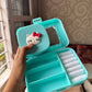 Hello Kitty Jewellery Organizer Box | Cute Travel-Friendly Accessories Storage with Mirror & Compartments