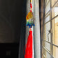 Crystal Buddha Car Hanging Red