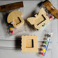DIY Painting Kit | Wooden Penstand + Photo Frame | Craft Kit for Kids
