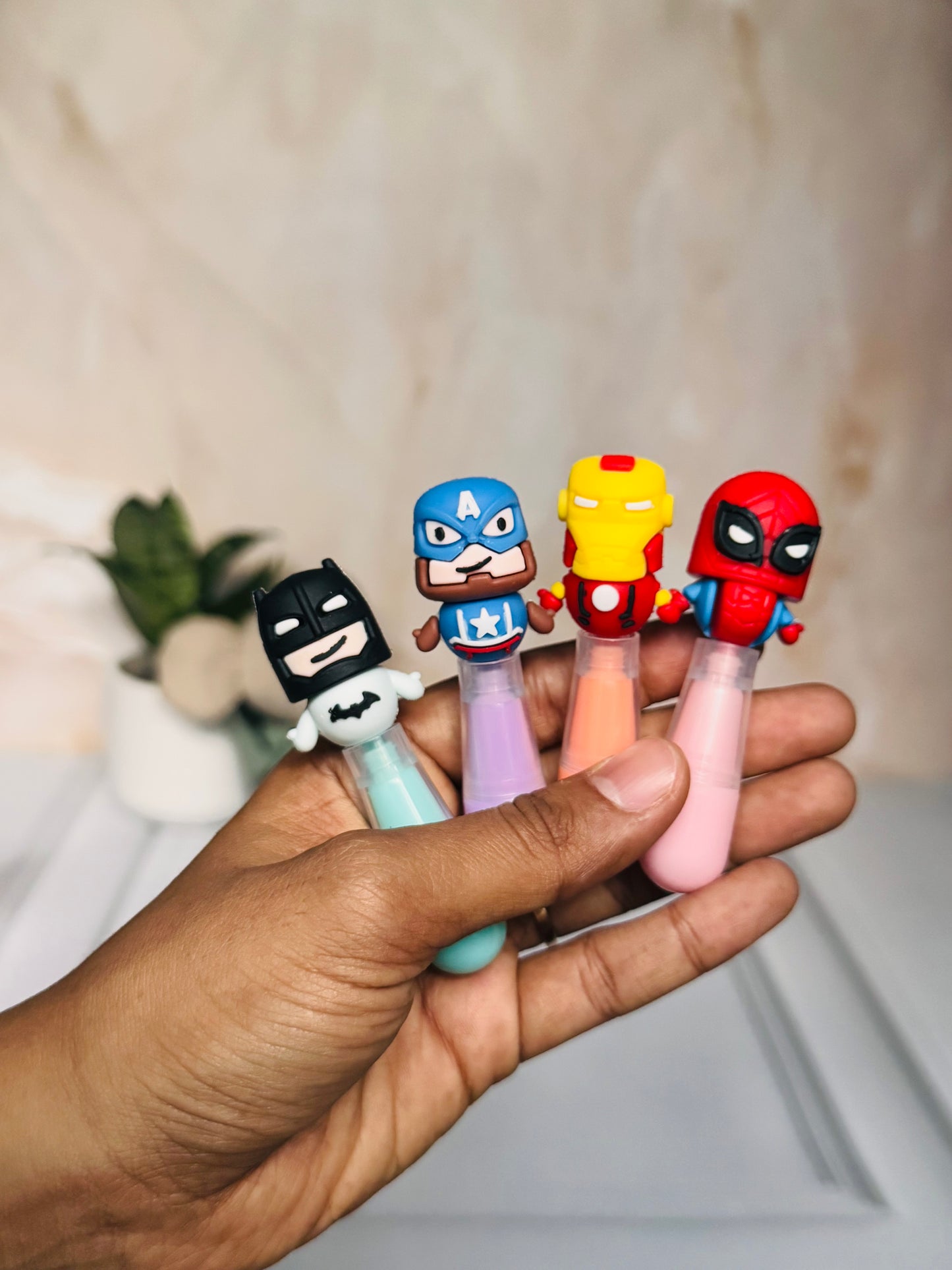 Highlighter Pens Set | Box of 6 | Avengers, Space, Unicorn, Sports, Dino Theme
