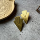 Premium Quality Brass Designer Stud Earrings